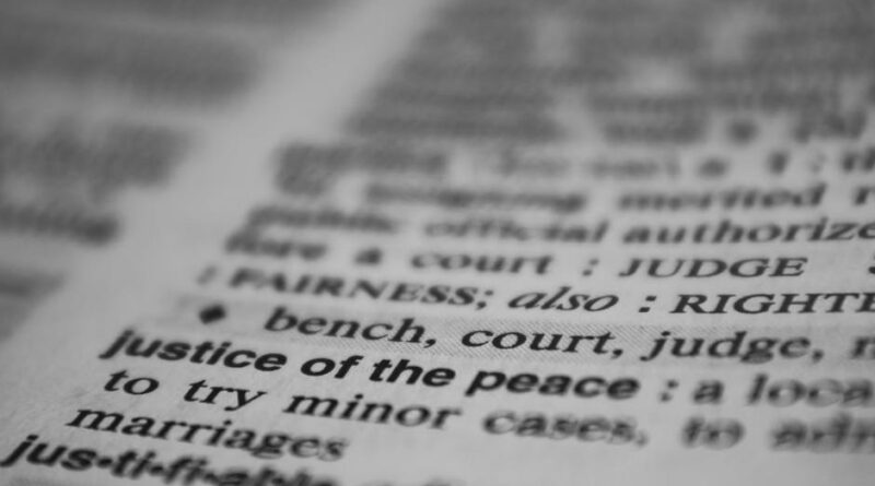 Legal Terminology Every Court Attendee Should Know